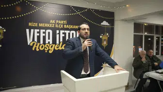 AK Parti Rize Merkez İlçe’de Vefa İftarı: Eski ve Yeni Kadrolar Aynı Sofrada Buluştu