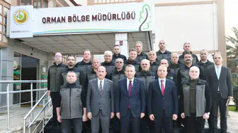 Trabzon Valisi Tahir Şahin’den Orman Bölge Müdürlüğü’ne Ziyaret