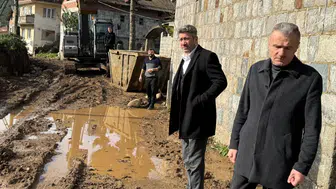 Güneysu’da Altyapı ve Üstyapı Çalışmaları Yerinde İncelendi