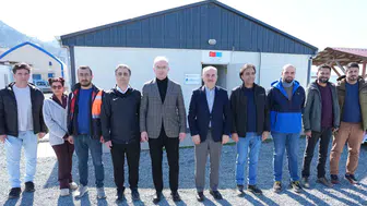 Rize Atık Su Biyolojik Arıtma Tesisi’nde İnceleme: Başkan Rahmi Metin Çalışmaları Yerinde İnceledi