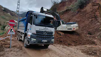 Trabzon Büyükşehir Belediyesi 18 İlçede Ulaşım Altyapısını Güçlendiriyor