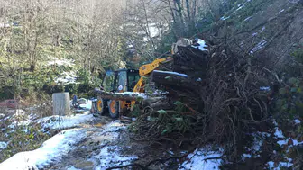 Sürmene Belediyesi Ekipleri Haftalık Çalışma Programını Sürdürüyor