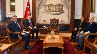 Rize ve Trabzon’dan Anlamlı Ziyaret: Vali İhsan Selim Baydaş’tan Vali Tahir Şahin’e Ziyaret