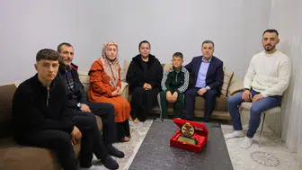 Vali Eldivan’dan Gazi Ailesine Bayram Ziyareti