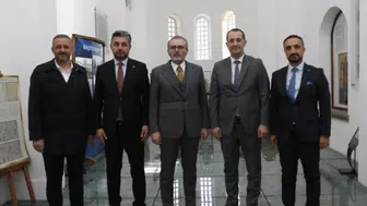 AK Parti Trabzon Heyeti Akçaabat’ta Tarihi ve Kültürel Alanları İnceledi