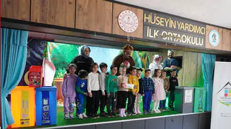 Rize’de Öğrencilere Sıfır Atık Bilinci: Hüseyin Yardımcı Okulu’nda Tiyatro Gösterisi