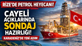 Rize’de enerji heyecanı: Çayeli açıklarında sondaj çalışması yapılabilir