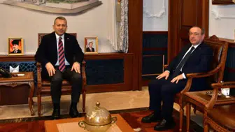 ÇAYKUR Genel Müdürü Yusuf Ziya Alim’den Vali Tahir Şahin’e Ziyaret