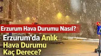 12 Mart 2026 Erzurum Hava Durumu: Sıcaklık Kaç Derece, Kar Yağışı Var mı?