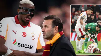 Osimhen: Galatasaray benim için bir kulüpten fazlası, sakatlık sürecim 5-6 hafta sürecek