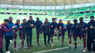 Trabzon Ampute Futbol Takımı, Sakarya'yı son dakikada geçerek zirve yarışında yollarına devam etti