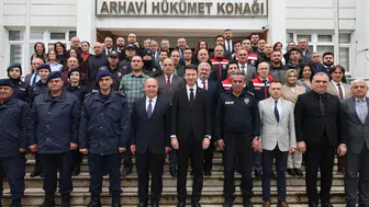 Arhavi’de Bayramlaşma ve Anlamlı Ziyaretler Gerçekleştirildi