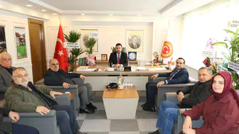 Rize’de Yoğun Ziyaret Trafiği: Meclis Başkanı Ali İmran Büyük’e Nezaket Ziyaretleri