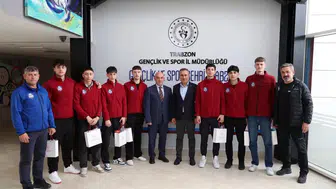 Türkiye İkincisi Hentbol Takımından Trabzon GSİM’e Ziyaret