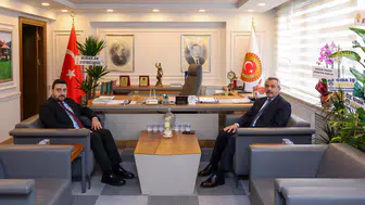 Vali Baydaş’tan İl Genel Meclisi Başkanı Ali İmran Büyük’e Hayırlı Olsun Ziyareti