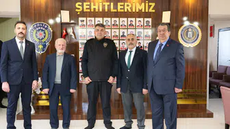 Erzurum İl Emniyet Müdürü Onur Karaburun’dan EMŞAV’a Ziyaret