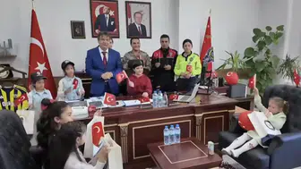 Hatay Emniyeti 23 Nisan Ulusal Egemenlik ve Çocuk Bayramı’nı Coşkuyla Kutladı