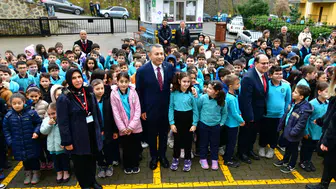 Trabzon Valiliği’nden Soğuksu İstiklal İlkokulu’na Ziyaret