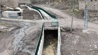 Bayburt’ta Bayraktar Köyü Deresi Islahı Hizmete Açıldı