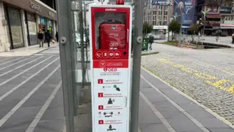 Rize’ye 5 Adet Otomatik Eksternal Defibrilatör Yerleştirildi