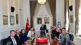 Trabzon'da Kütüphaneler Haftası’nda Anlamlı Ziyaret