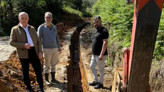 Derepazarı Çalışkanlar Mahallesi’nde Doğalgaz Çalışmaları Başladı