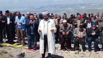 Ankara Beypazarı'nda vatandaşlar yağmur duası yaptı