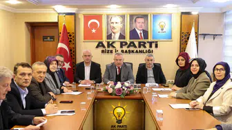 AK Parti Rize’de Belediye Meclisi Grup Toplantısı Gerçekleştirildi