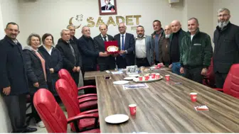Tüm Çay-İş’ten Saadet Partisi Rize İl Başkanlığı’na Ziyaret