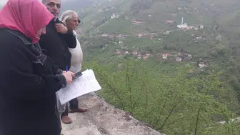 Trabzon’da Şiddetli Yağışın Ardından Tarım Arazilerinde Hasar Tespit Çalışmaları Sürüyor