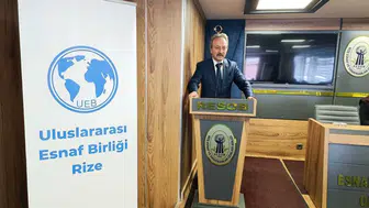 Uluslararası Esnaf Birliği Rize Şubesi Kuruldu: Başkanlığa Mustafa Gündoğan Seçildi