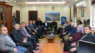 AK Parti Heyetinden Ardeşen Kaymakamı Ferhat Altay’a Ziyaret