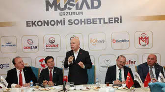 MÜSİAD Ekonomi Sohbetleri Erzurum’da Gerçekleştirildi
