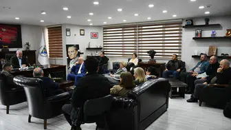 Artvin Belediye Başkanı Bilgehan Erdem Uluslararası Proje Heyetini Ağırladı