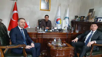 Azerbaycan Heyeti Kars Ticaret ve Sanayi Odası'nı Ziyaret Etti