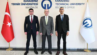 Azerbaycan Kars Başkonsolosu Zamin Aliyev’den KTÜ’ye Ziyaret