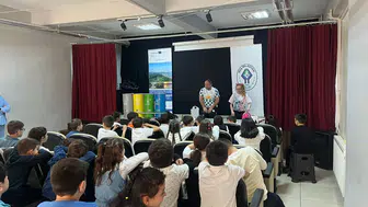 Rize'de köy okullarında sıfır atık temalı çevre eğitimi düzenlendi