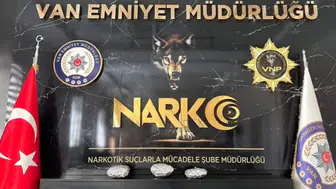 Van'da narkotik operasyonu: 4,7 kilo uyuşturucu ele geçirildi