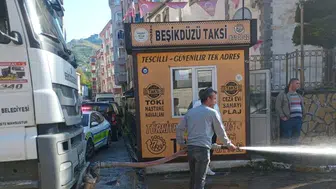 Beşikdüzü’nde Temizlik Seferberliği: İlçe Merkezi Baştan Sona Yıkanıyor