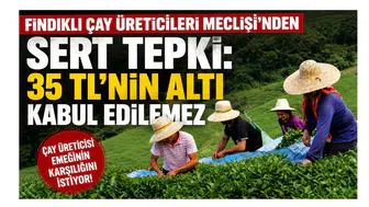 Fındıklı Çay Üreticileri Meclisi’nden Sert Tepki: 35 TL’nin Altı Kabul Edilemez