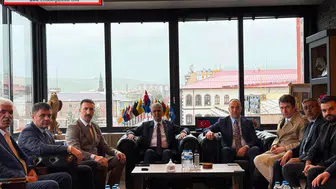 MHP Erzurum Teşkilatı Ülkü Ocakları’nda Bayramlaştı