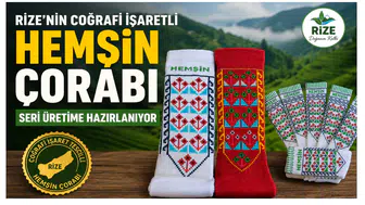 Rize’nin Coğrafi İşaretli Hemşin Çorabı Seri Üretime Hazırlanıyor