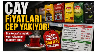 Çay Fiyatları Cep Yakıyor: Market Raflarında Yeni Zamlı Etiketler Dikkat Çekti