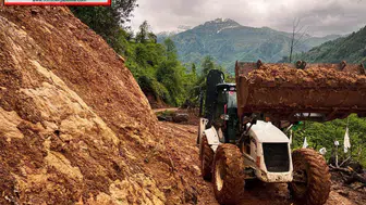 Rize’de Şiddetli Yağışın Ardından 27 Köyde Çalışmalar Sürüyor