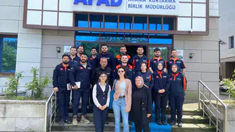 AFAD Rize Personeline Psikolojik İlk Yardım Eğitimi Verildi