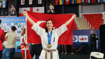 Artvinli Sporcu Nisagül Büyük, Avrupa Karate Şampiyonası’nda Üçüncü Oldu