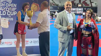 Ankara'lı Sporcu Yağmur Gölük, Kick Boks Wako Open Dünya Şampiyonası'nda Zirveye Çıktı!