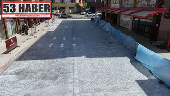 Arhavi Fevzi Çakmak Caddesi’nde Üstyapı Çalışmalarında İlk Etap Tamamlandı