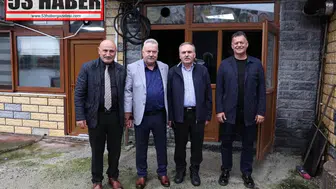 AK Parti Rize İl Başkanı Yılmaz Katmer’den Zeki Mayi’ye Ziyaret