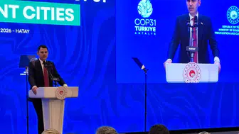 Hatay'da "Dirençli Şehirler" Konferansı: Murat Kurum İklim Değişikliği ve Kentsel Planlama Üzerine Önemli Mesajlar Verdi